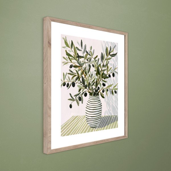 Tablou cu ramă imprimat 40x50 cm Olive Bunch II – Styler-image-3