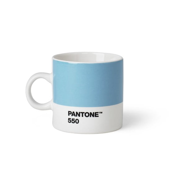 Cană din ceramică 120 ml Espresso Light Blue 550 – Pantone