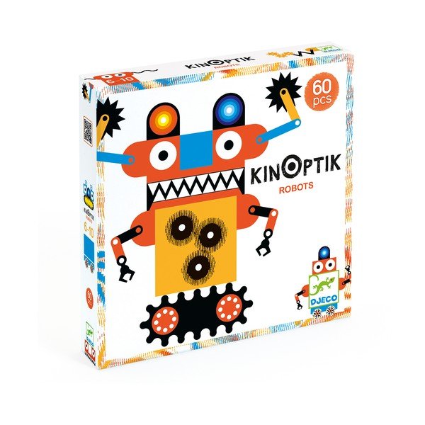 Set creativ Kinoptik Robots - Djeco-image-1