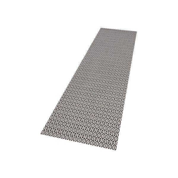 Covor exterior NORTHRUGS Meadow, 80 x 200 cm, negru - alb-image-2