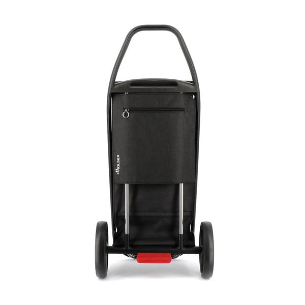 Sacoșă de cumpărături cu roți 53 l Com Tweed Polar Black Tube – Rolser-image-4