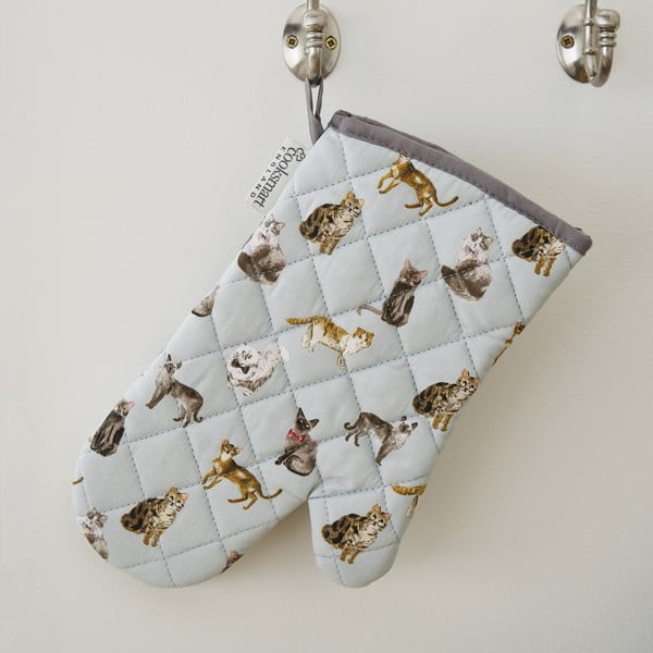 Set cu prosoape, șorț și mănușă de bucătărie 5 buc. Curious Cats – Cooksmart ®-image-3