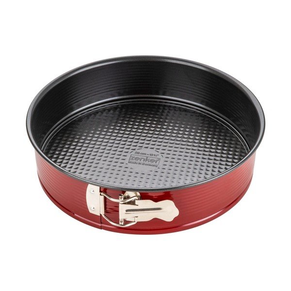 Formă de tort roșie din oțel Zenker Sparkling Christmas, ø 26 cm-image-2