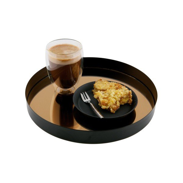Tavă WOOOD Jay, Ø 30 cm, negru-image-4