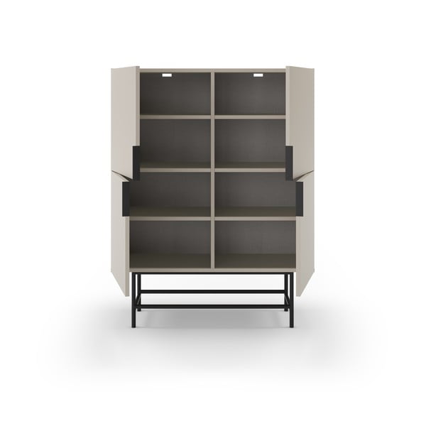 Dulap crem 100x128 cm Eldia – Marckeric-image-2