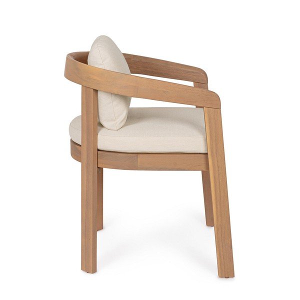 Scaun de grădină în culoare naturală din lemn masiv Pablo – Bizzotto-image-3