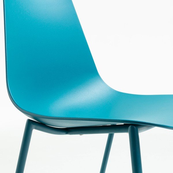 Scaun de dining Kave Home Wassu, turcoaz-image-4