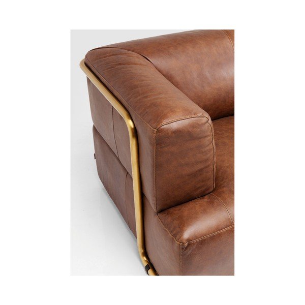 Canapea din piele cu 3 locuri Kare Design Salto-image-2