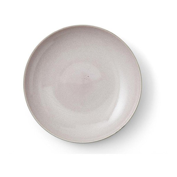 Bol de servire din ceramică și glazură interioară roz Bitz Mensa, diametru 40 cm, gri-image-3