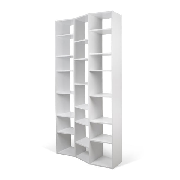 Bibliotecă albă 108x224 cm Valsa – TemaHome-image-3