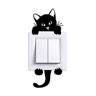 Autocolant de perete Ambiance Cute Catty