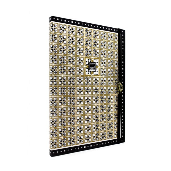 Agendă A4 Makenotes Golden Tiles, 96 file