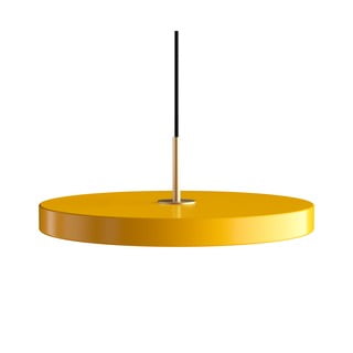 Lustră galbenă LED cu abajur din metal ø 43 cm Asteria – UMAGE