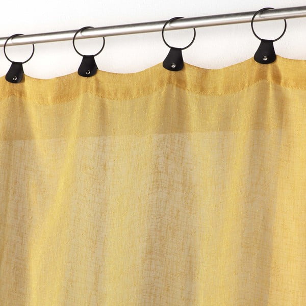Perdea galbenă 140x240 cm Linka – douceur d'intérieur-image-1