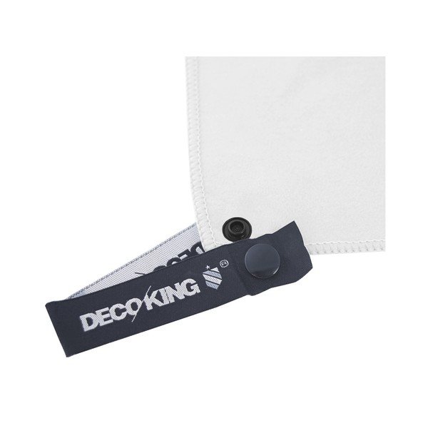 Prosop cu uscare rapidă DecoKing EKEA, 60 x 120 cm, alb-image-4