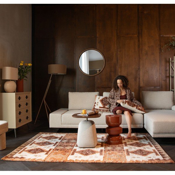 Oglindă de perete ø 80 cm Gale – Dutchbone-image-1