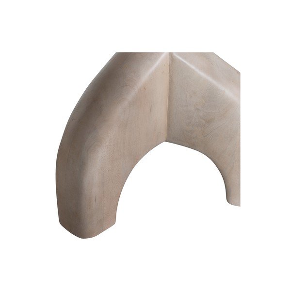 Masă de dining rotundă din lemn  de mango ø 120 cm Smooth – BePureHome-image-2