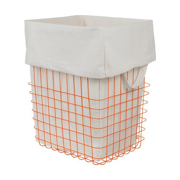 Coș de rufe portocaliu din metal/din material textil 64 l Store-It – Mette Ditmer Denmark