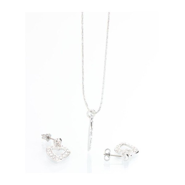 Set colier cu cercei Swarovski Elements Laura Bruni Ronni-image-1