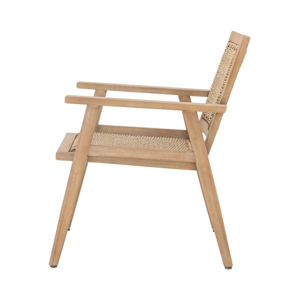 Fotoliu de grădină în culoare naturală din lemn masiv Sorrento – Bloomingville-image-3