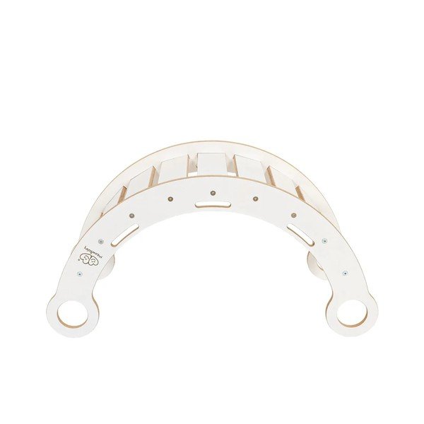 Leagăn alb din lemn de pin 39x75x38 cm Montessori – Meowbaby-image-2