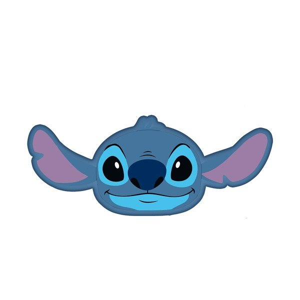 Pernă pentru copii din polar/fleece 41x32 cm Lilo and Stitch "Blue" – Jerry Fabrics-image-3