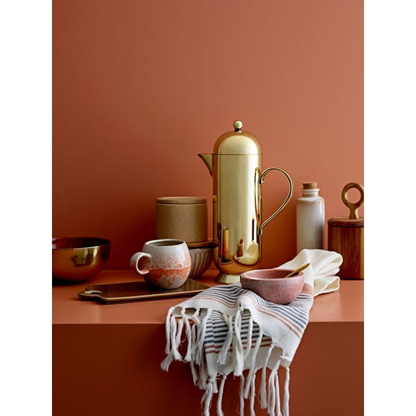 Cană somon/crem din ceramică 280 ml Paula – Bloomingville-image-1