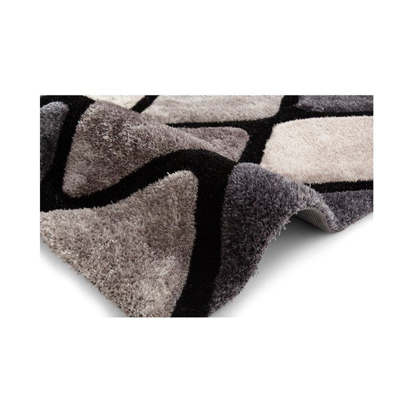 Covor gri închis țesut manual 120x170 cm Noble House – Think Rugs-image-2