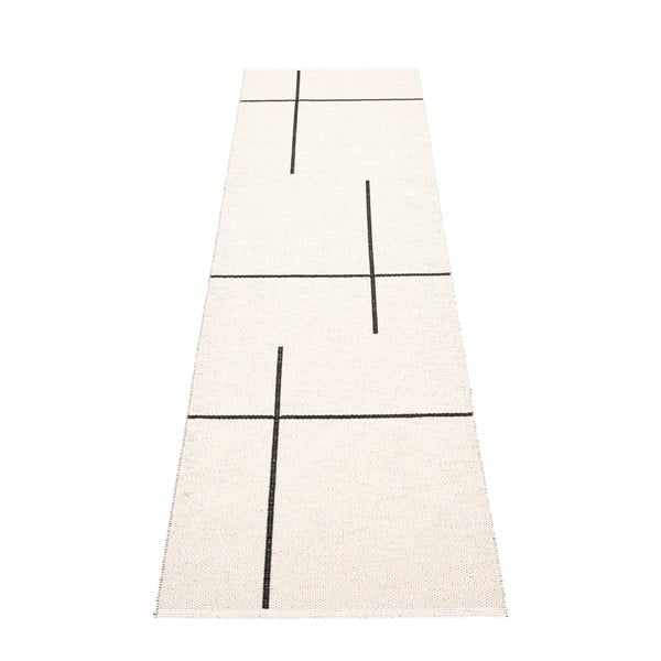 Covor tip traversă pentru interior și exterior negru 70x270 cm Fred Black – Pappelina-image-2