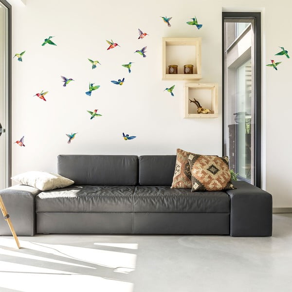 Autocolante pentru geam 20 buc. 40x60 cm Hummingbirds – Ambiance-image-3