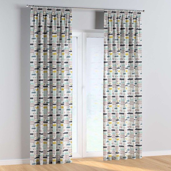 Draperie pentru copii 260x130 cm Magic - Yellow Tipi-image-1