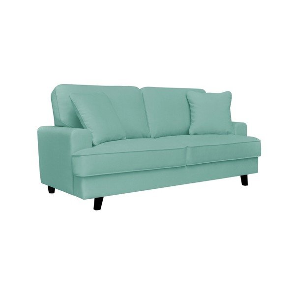 Canapea cu 2 locuri Cosmopolitan design Berlin, verde mentol-image-1