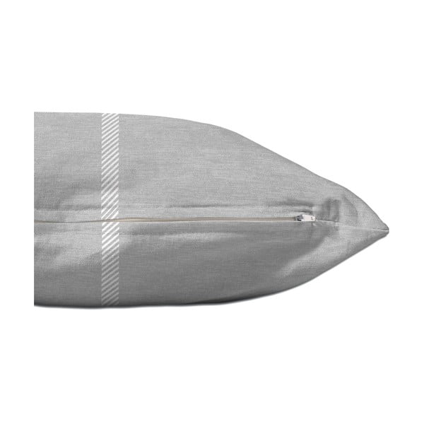 Set 2 fețe de pernă din bumbac Blanc Tartan-image-4