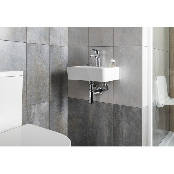 Chiuvetă mică pentru WC albă din ceramică 36x25 cm Gerda – Sapho-image-4