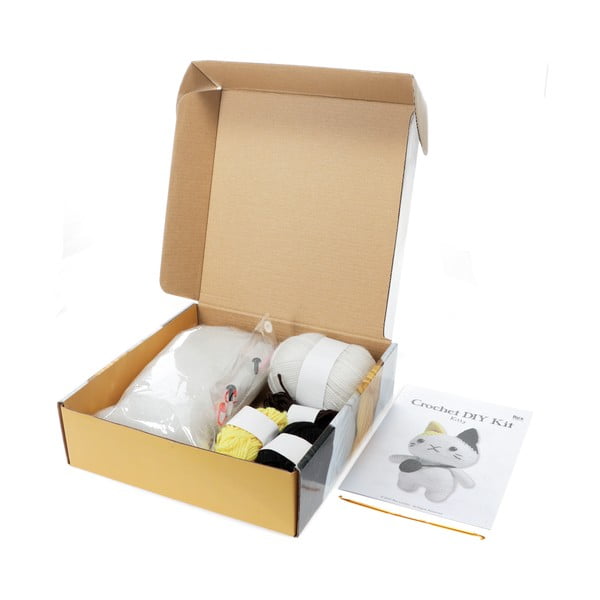 Set creativ DIY Crochet Cat – Rex London-image-3