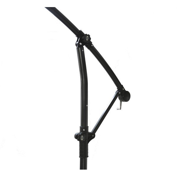Umbrelă de soare gri ø 300 cm Free Pole - Rojaplast-image-2