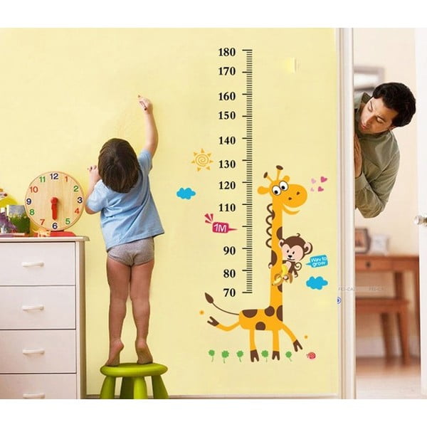 Autocolant de perete pentru camera copiilor Ambiance Animals of the World-image-1