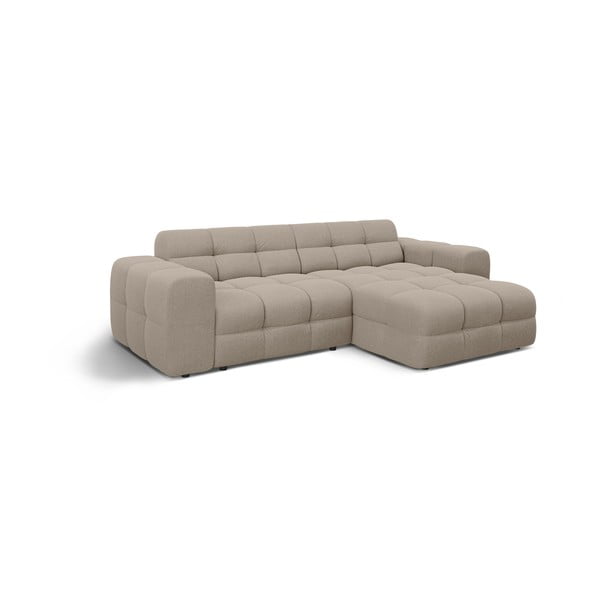 Colțar maro (cu colț pe partea dreaptă, cu șezlong) Kendal – Micadoni -image-3