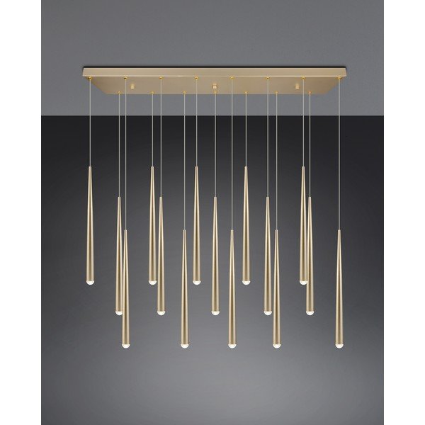 Lustră aurie LED Cala – Trio Select-image-1