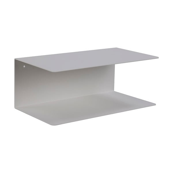 Raft dublu de perete din metal Actona Joliet, lățime 35 cm, alb-image-2