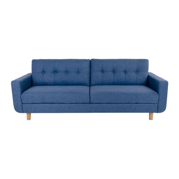 Canapea cu 3 locuri House Nordic Artena, albastru