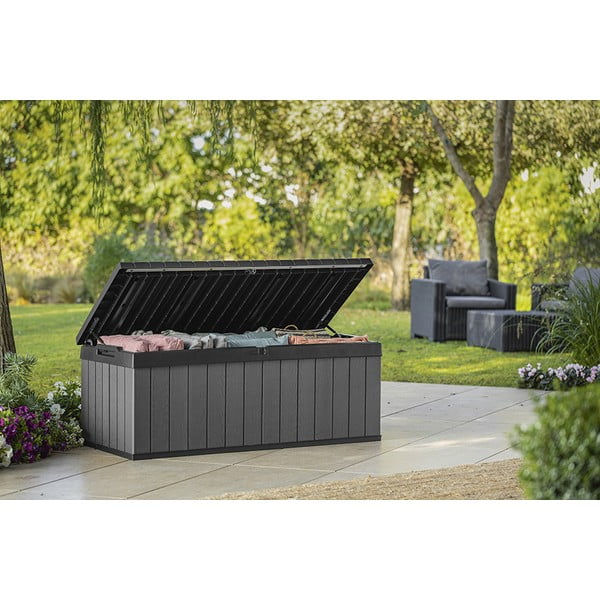 Cutie de depozitare pentru grădină gri Darwin – Keter-image-2