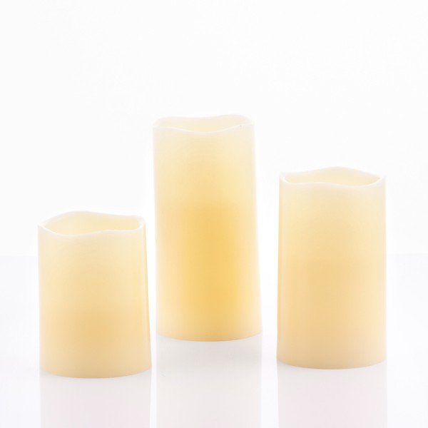 Set 3 lumânări cu LED-uri InnovaGoods
