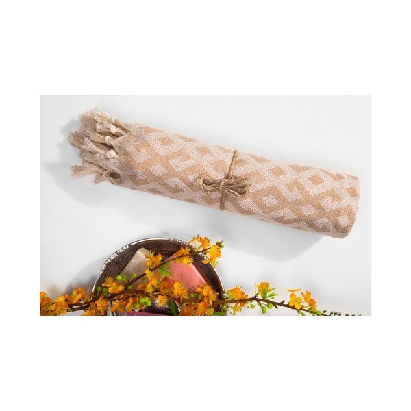 Prosop hammam Orient Beige, 95x175 cm-image-3