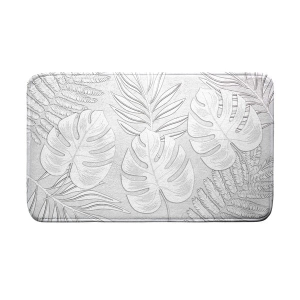 Covoraș de baie gri deschis 45x75 cm Amber – douceur d'intérieur