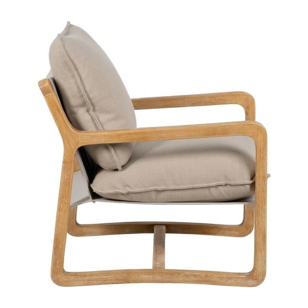 Fotoliu bej/în culoare naturală – Ixia-image-2