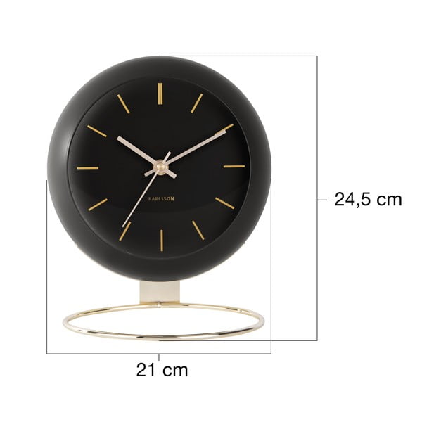Ceas de masă ø 21 cm Globe – Karlsson-image-3