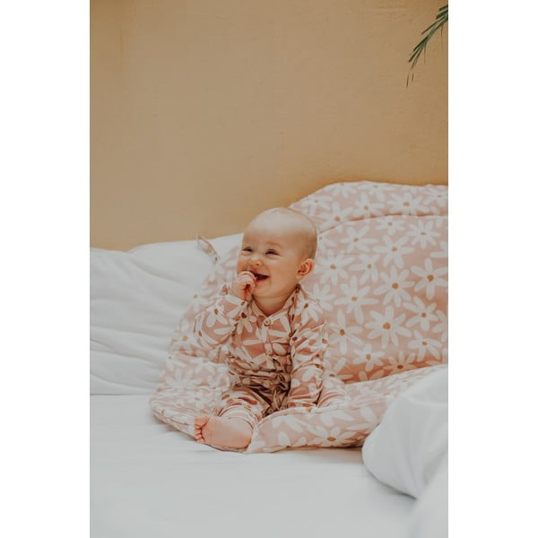 Saltea de joacă pentru copii roz Blash Daisies – Malomi Kids-image-1