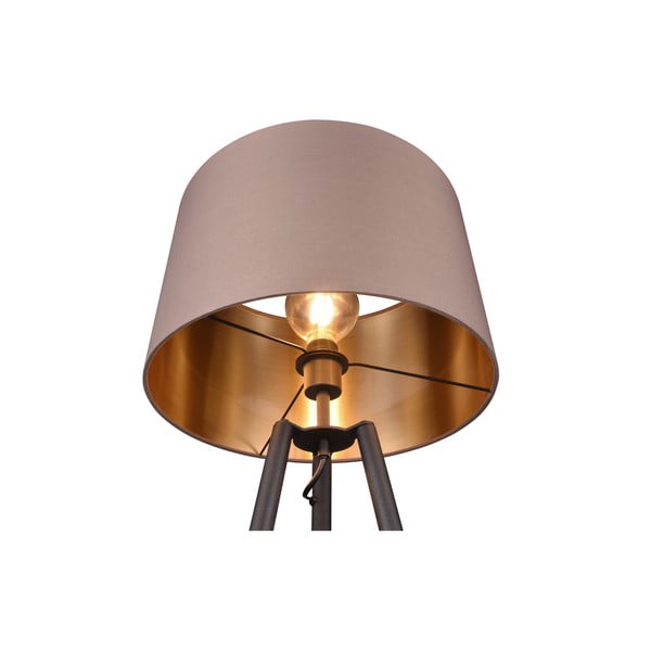 Lampadar negru cu raft (înălțime 152 cm) Colette – Reality-image-1