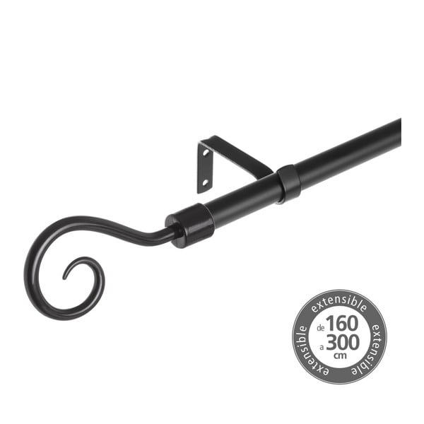 Galerie de perdea 160-300 cm extensibilă din metal – Casa Selección-image-3